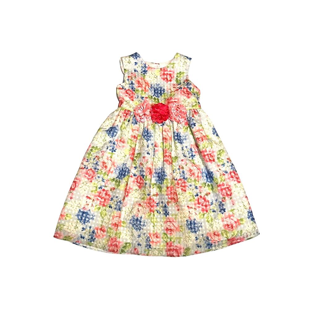 Marmellata Little Girl's Floral Flouncy Party Dress Size 6X